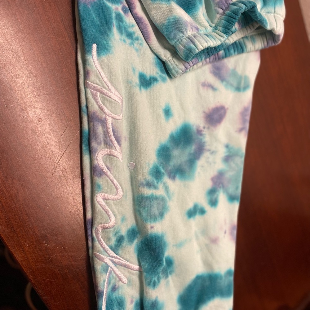 PINK tie dye sweats